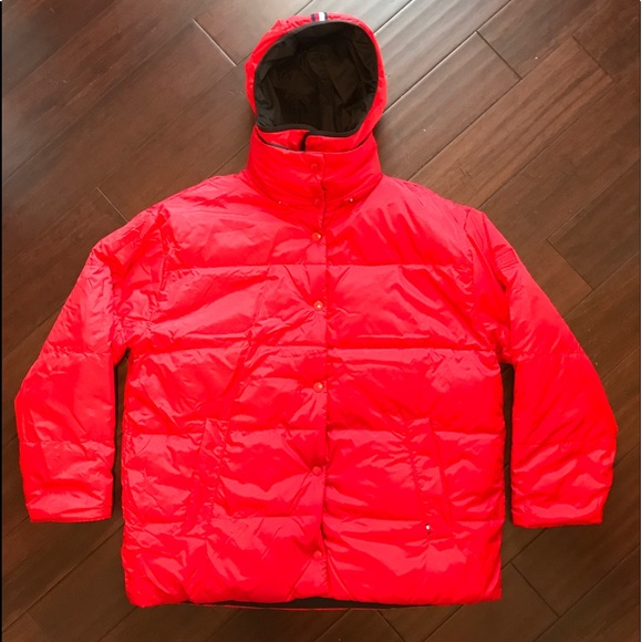 TOMMY HILFIGER Reversible Hooded Puffer - Picture 1 of 13
